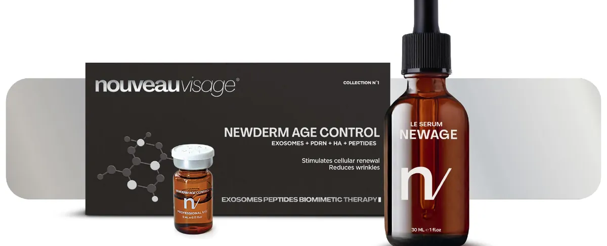 NEWDERM AGE CONTROL и LE SERUM NEWAGE