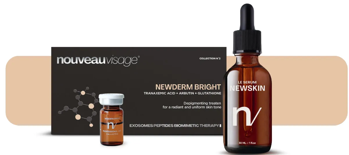 NEWDERM BRIGHT и LE SERUM NEWSKIN
